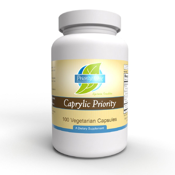 Priority One Caprylic Priority 100 Vegetarian Capsules